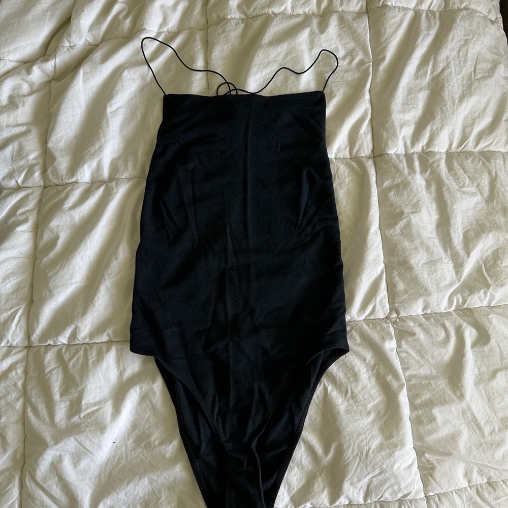 Brandy Melville Open Back Bodysuit